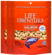 Cat Man Doo Life Essentials Congelado seco 5 oz Sabor: salmón. Tamaño: paquete de 3 - BESTMASCOTA.COM