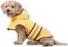 Fashion Pet días lluviosos Slicker Amarillo Raincoat - BESTMASCOTA.COM