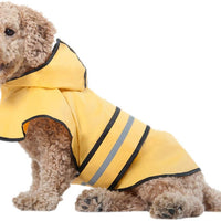 Fashion Pet días lluviosos Slicker Amarillo Raincoat - BESTMASCOTA.COM