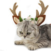 Perro Alce Reno Antler Hat Cap Dog Cat Pet Navidad Costume Outfits pequeña Gran Perro Sombrero Headwear Hair Grooming accesorios - BESTMASCOTA.COM