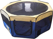 COOL Runners 60 por 60 por 30-Inch Indoor/Outdoor Portable lado suave Pet Play Pen/Caseta para perros o gatos, tamaño grande - BESTMASCOTA.COM