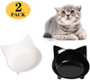 Cuencos de comida para gatos, de cGy, antideslizantes, para mascotas, cuencos de agua poco profundos, para gatos, cuencos anchos para aliviar el estrés, la fatiga, para mascotas, para perros, gatos, conejos - BESTMASCOTA.COM