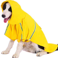 Chubasquero para perros de ocio, impermeable, ligero, chaqueta reflectante, con capucha para perros pequeños, medianos y grandes - BESTMASCOTA.COM