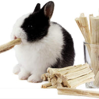 Heatoe 1 Ib Pet Molar Sweet Bamboo Snacks, Juguetes de Masticar Mascotas Molar Palos Molar para Conejos y Chinchillas y Cobayas y Chinchillas y Hámsters y Ardillas y otros animales pequeños. - BESTMASCOTA.COM