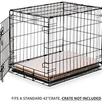 Milliard Quilted Padded Orthopedic Dog Bed, Egg Crate Foam with Plush Pillow Top Washable Cover (Fits Standard Crate) - BESTMASCOTA.COM