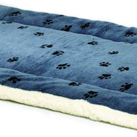 Cama reversible para mascota, diseño en lana para perro o gato - BESTMASCOTA.COM