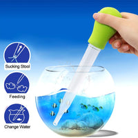 SLSON Coral Feeder Waste Cleaner for Fish Tank Multifunction Dropper Pipette Water Transfer Waste Remover for Aquarium Accessies Long Acrylic Marine Fish Feeding Tool, 20.4 inches - BESTMASCOTA.COM