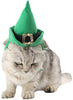 Delifur - Disfraz de San Patricio de Navidad para gato y perros pequeños, color verde - BESTMASCOTA.COM