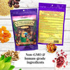 LAFEBER'S Gourmet Nutri-Berries - Paquete de muestras de alimentos variados, hechos con ingredientes no OMG y de grado humano, para loros, 10 onzas cada uno - BESTMASCOTA.COM