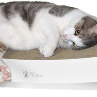 petfusion Cat Scratcher Flip. [más duradera cartón]. Tamaño Estándar Pad (19.7" largo) o salón de tamaño grande (@ 27" Fits incluso los más grandes gatos), L - BESTMASCOTA.COM