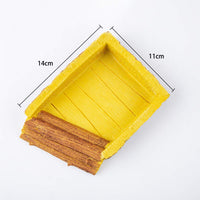 Aqua KT Rampa de reptiles para comida de roca con base resistente para alimentación de anfibios - BESTMASCOTA.COM