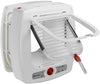 Ferplast para puerta, diseño de gato con Microchip Swing Microchip Talla única,/8.86 X 6.38 X H 9.92," Color Blanco - BESTMASCOTA.COM