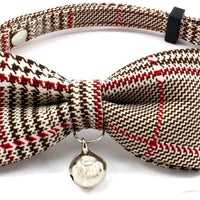 PetFavorites - Collar con pajarita para gato con campana - Accesorio para ropa de cachorro y gatito con flores, ajustable y hecho a mano. - BESTMASCOTA.COM