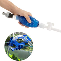 Flow.month - Limpiador de grava para pecera, manguera de 30 pies de largo, sifón de vacío, bomba de cambio de agua, kit y herramientas de limpieza de arena - BESTMASCOTA.COM