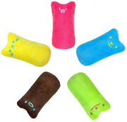 didog paquete de 5 gato Interactivo Catnip juguetes gracioso para gatito Kitty Cat Kicker dentición Masticar Jugar - BESTMASCOTA.COM