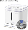 PETKIT Cat Water Fountain, 68oz/2L Automatic Pet Water Fountain Super Quiet Auto Power-Off Cat Water Dispenser, Dual Working Mode LED Indicator Light Dog Water Fountain Bowl, Reddot Design Winner - BESTMASCOTA.COM