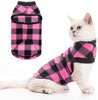 EXPAWLORER - Sudadera con capucha clásica para perro, gato, forro polar, chaleco suave para gatos, cachorros, animales pequeños - BESTMASCOTA.COM