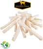 Golden Chews Natural Roll Twist Sticks 9-10" Dog Treat (20 unidades) Extra grueso, una sola hoja. - BESTMASCOTA.COM