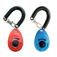 Clicker de entrenamiento para perros con correa de muñeca – OYEFLY resistente y ligero fácil de usar, clicker de entrenamiento para mascotas para gatos cachorros pájaros caballos. Perfecto para entrenamiento de comportamiento, 2 unidades., m - BESTMASCOTA.COM