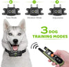 Collar de entrenamiento para perros con mando a distancia, 3 modos, recargable impermeable para perros pequeños, medianos y grandes, rango remoto de 1000 pies, seguro y humano - BESTMASCOTA.COM