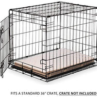Milliard Quilted Padded Orthopedic Dog Bed, Egg Crate Foam with Plush Pillow Top Washable Cover (Fits Standard Crate) - BESTMASCOTA.COM
