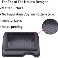Tfwadmx Gecko Oculto, Reptile Ocultar Caja y Cueva Ocultar con Suministro de Agua para Lizards Serpientes Leopardo Gecko Arañas Rana - BESTMASCOTA.COM