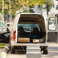 Ideas en la vida escaleras de mascotas rampa para camas de alta – Doggy pasos para perros pequeños y gatos para Galaxy Tab de carcasa rígida en una escalera de 3 paso perro para sofá, cama, silla o coche altas - BESTMASCOTA.COM