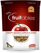 Fruitables Crunchy Baked Bacon Apple Training Treat for Dogs 7 Ounces - BESTMASCOTA.COM