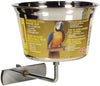 Living World Stainless Steel Parrot Cup - BESTMASCOTA.COM