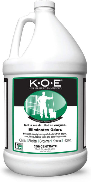 K-O-E Kennel Odor Mild Ginger Eliminator, 1-Gallon