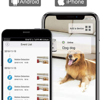 SKYMEE 8L WiFi Alimentador de Mascotas Dispensador de Alimentos Automático para Gatos y Perros - 1080P Full HD Pet Camera Treat Dispensador con Visión Nocturna y Audio de 2 Vías, Wi-Fi habilitado App para iPhone y Android - BESTMASCOTA.COM