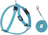 PUPTECK Cat Harness with Leash Set - Adjustable Escape Proof Walking Chest Strap with Pineapple Pattern - BESTMASCOTA.COM