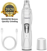 Molinillo de uñas eléctrico para mascotas, recargable, profesional, sin dolor, 2 velocidades, para perros pequeños, medianos y grandes - BESTMASCOTA.COM