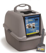 Catit - Kit de cacerolas con capucha para gatos, Gris - BESTMASCOTA.COM