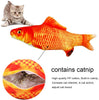Paquete con 3 juguetes Malier de menta gatuna en forma de peces para jugar, morder, masticar, etc. para gatos, imitación de felpa - BESTMASCOTA.COM
