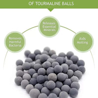 DreamDealsSG - 100 bolas de turmalina para acuario de agua dulce, sustrato de suplemento mineral, comida de camarones vivos, alimentos para peces Betta y comida de cangrejo, acondicionador de agua para camarones de agua dulce, etc. - BESTMASCOTA.COM