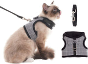 BINGPET Escape Proof Cat Harness - Adjustable Vest and Leash Set - BESTMASCOTA.COM