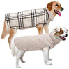 MIGOHI Dog Jackets for Winter Windproof Waterproof Reversible Dog Coat for Cold Weather British Style Plaid Warm Dog Vest for Small Medium Large Dogs - BESTMASCOTA.COM