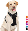 Arnés para perro BARKBAY sin tirones, arnés para perro reflectante con clip frontal y mango de control fácil para caminar, entrenamiento, correr - BESTMASCOTA.COM