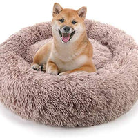 NOYAL - Cama para perro o gato, suave cojín de felpa, antideslizante, lavable a máquina, cama para mascotas con calentamiento automático, sueño mejorado para gatos pequeños y medianos (varios tamaños) - BESTMASCOTA.COM