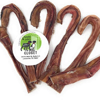 Sancho & Lola Palitos de buey crocantes para perros de 6 o 12 in fabricados en EE.UU., bocadillos de carne boutique libre de grano y alimentado con pasto para perros con alta proteína - BESTMASCOTA.COM