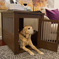 Mesa auxiliar con jaula para perro - BESTMASCOTA.COM