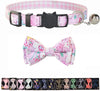 M-YOUNG Collar para gato con campana y pajarita, collares de seguridad ajustables para cachorro de gatito (6.7 in a 10,8 pulgadas) - BESTMASCOTA.COM