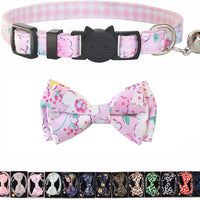 M-YOUNG Collar para gato con campana y pajarita, collares de seguridad ajustables para cachorro de gatito (6.7 in a 10,8 pulgadas) - BESTMASCOTA.COM