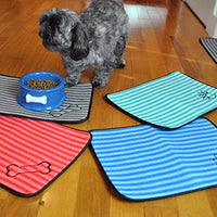 Tapete DII Dry Bone, tapete seco e microfibra para alimentos, agua, alimento, ultraabsorbente y se puede lavar a máquina, de microfibra, para perros y gatos pequeños, medianos, grandes - BESTMASCOTA.COM