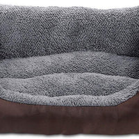 Cama para perro AsFrost Super suave sofá para mascotas, cama para gatos, tumbona antideslizante inferior para mascotas, auto calentamiento y cama transpirable para mascotas - BESTMASCOTA.COM