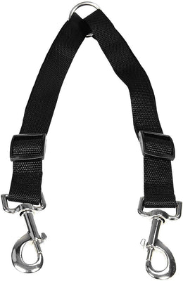 HTKJ Correa doble para perro, sin enredos, ajustable, para dos perros, correa duradera para andador y entrenador - BESTMASCOTA.COM