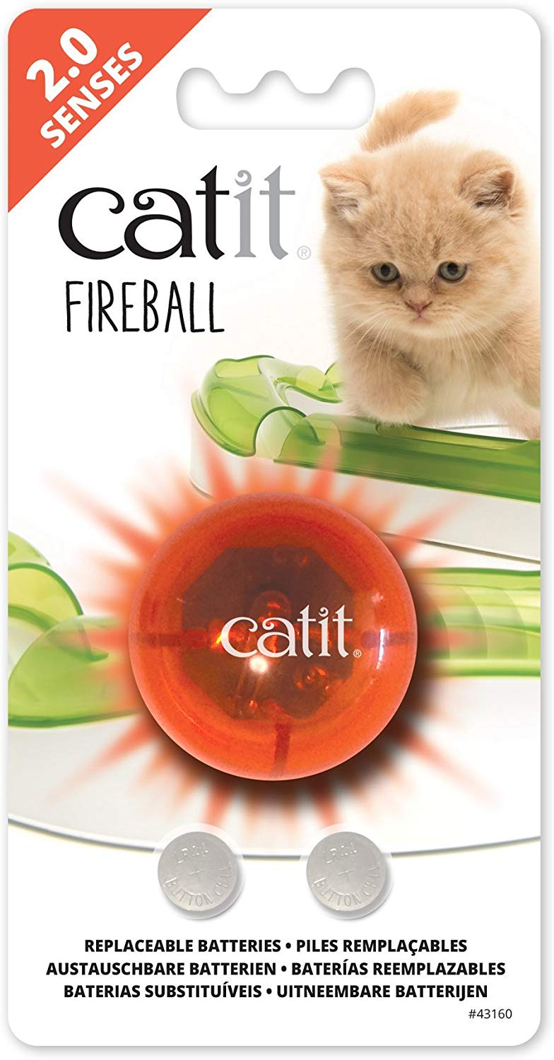 Pelota de fuego para gatos Senses 2.0 de Catit - BESTMASCOTA.COM