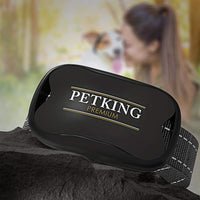 petking – eficaz anti corteza Collar de perro | Seguro & hummane no ladridos de dispositivo de control para detener tamaño pequeño, mediano y grande razas | Sin golpes spray o ayuda | Mejor 2018 anti-ladrido sonido y tecnología de vibración - BESTMASCOTA.COM