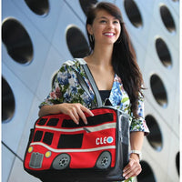 Cleo by teafco petobus aprobado por la aerolínea (18.25", tamaño mediano) Pet Carrier – carmín rojo/gris - BESTMASCOTA.COM